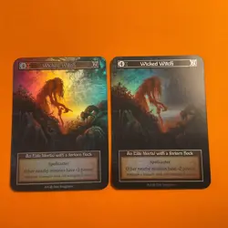 Wicked Witch FOIL Elite x2 Sorcery: Contested Realm Beta - Image 1