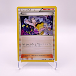 Pokemon TCG Karen XY177 Trainer Supporter Black Star Promo XY Card NM - Image 4