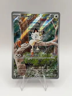 Pokemon TCG Meowth IR 106/094 “Near Mint”Phantasmal Flames - Image 1