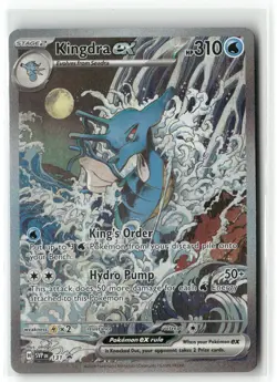 Pokemon TCG Scarlet & Violet Black Star Promo #131 Kingdra EX - Image 1
