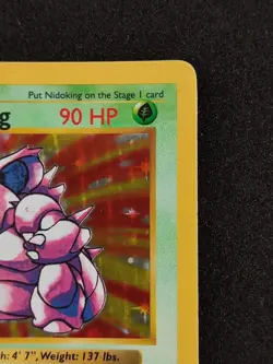 Pokemon TCG - 1st Edition Nidoking - 011/102 Base Set (Shadowless) Holo - Image 4