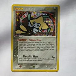 Jirachi 9/107 Reverse Holo With Stamp From Ex Deoxys Pokemon TCG HP - Image 1