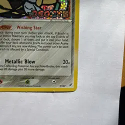 Jirachi 9/107 Reverse Holo With Stamp From Ex Deoxys Pokemon TCG HP - Image 5