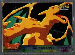 Pokemon Topps 35 Holo The Fight Rages Mewtwo Strikes Back Light Pl Trading Card - Image 1