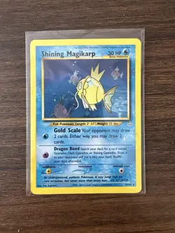 2001 POKEMON NEO REVELATION #66/64 SHINING MAGIKARP-HOLO. EXCELLENT CONDITION. - Image 1
