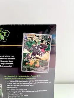 Pokemon Center ETB Mega Evolution Perfect Order Elite Trainer Box Sealed IN HAND - Image 4