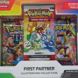 Pokemon TCG First Partner Illustration Collection Series 1 Box New Unopened - Image 3