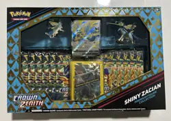 Pokemon Crown Zenith Shiny Zacian Premium Figure Collection Box Sealed - Image 1