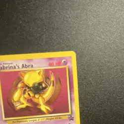 Sabrina's Abra 19/53 Wotc Promo Regular HP 40 Pokemon TCG 2000 English - Image 4