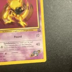 Sabrina's Abra 19/53 Wotc Promo Regular HP 40 Pokemon TCG 2000 English - Image 5