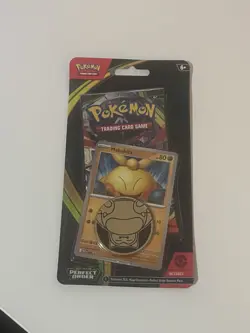 Pokemon TCG Mega Evolution Perfect Order Checklane Blister Makuhita ME03 - Image 1