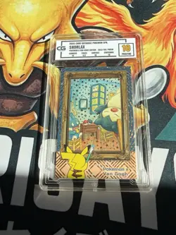 Snorlax Gold Foil Prism Pokemon x Van Gogh Peru CG Pristine 10 Like PSA CGC - Image 1