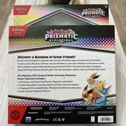 Pokemon TCG SV8.5 Prismatic Evolutions Poster Collection Box Factory - Sealed - Image 2
