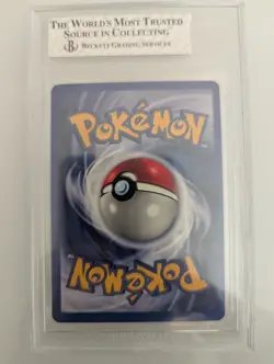 1999 Pokemon Wizards Black Star Promos _____'s Pikachu Birthday #24 BGS 8 - Image 2
