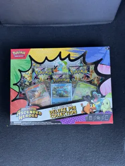 Pokemon Ascended Heroes First Partner Deluxe Pin Collection In Hand Brand New - Image 1