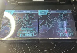 Pokemon TCG Phantasmal Flames Etb X2 - Image 1
