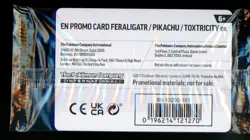 SEALED Pokemon Illustration Contest Promos 2024 Feraligatr, Pikachu, Toxtricity - Image 3