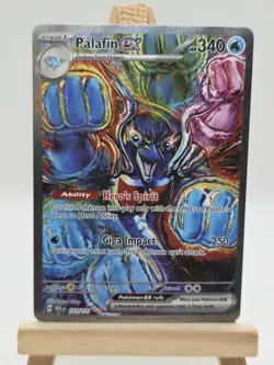 Palafin ex 151/131 Pokemon TCG Prismatic Evolutions Special Illustration Rare - Image 1