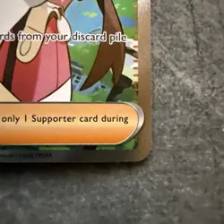 Pokemon TCG Rosa's Encouragement 114/088 Perfect Order Full Art NM - Image 5