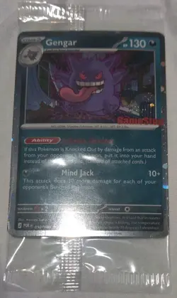 SEALED Pokemon Gengar GameStop Stamped Promo Perfect Order - Image 1