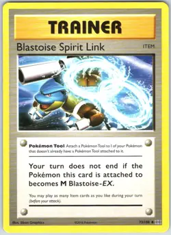 Blastoise Spirit Link 73/108 Uncommon Evolutions Pokemon NM - Image 1