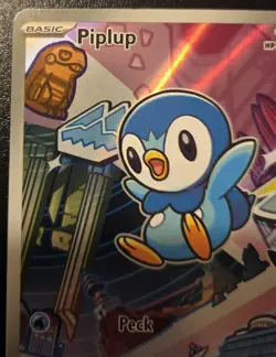 Piplup 042 MEP Black Star Promo First Partner Illustration Collection Pokemon - Image 2