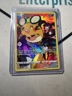 Pokemon TCG Dedenne Sword & Shield: Brilliant Stars TG07/TG30 Holo Secret Rare - Image 1