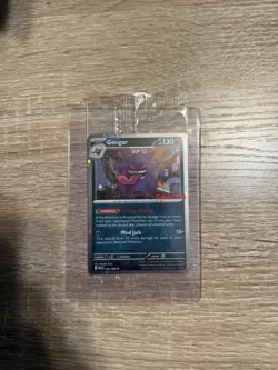 Pokemon TCG Gengar Perfect Order GameStop Stamp Sealed Promo - Image 1