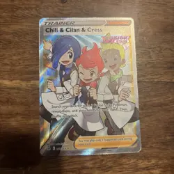 Pokemon - Chili & Cilan & Cress - 258/264 - SWSH Fusion Strike - Full NM - Image 1