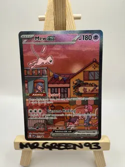 Pokemon Mew EX TCG-Black Star Promo UPC 151 SVP053 - Image 1