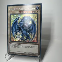 BLMM-EN001 Blue-Wyes White Dragon Chibi Secret Rare - Yu-Gi-Oh TCG English - Image 2