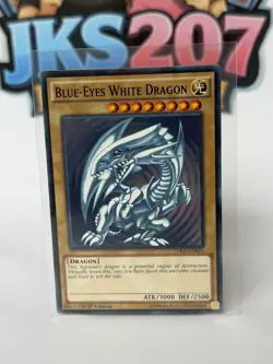 Yugioh Blue-Eyes White Dragon LDK2-ENK01 Legendary Decks II 1st Edition Konami - Image 1