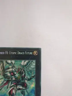 YUGIOH NUMBER F0: UTOPIC DRACO FUTURE SECRET RARE 1ST LP BLCR-EN085 - Image 3