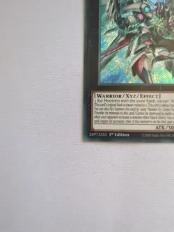YUGIOH NUMBER F0: UTOPIC DRACO FUTURE SECRET RARE 1ST LP BLCR-EN085 - Image 4
