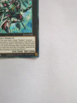 YUGIOH NUMBER F0: UTOPIC DRACO FUTURE SECRET RARE 1ST LP BLCR-EN085 - Image 5