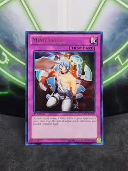 Yugioh Mind Crush LCYW-EN295 Ultra Rare 1st Edition NM - Image 1