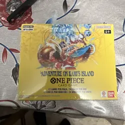One Piece: Adventure on Kami's Island (OP15-EB04) Sealed Booster Box IN HAND. - Image 1