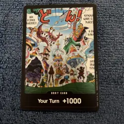 One Piece The Azure Sea’s Seven Egghead Alternate Alt Don!! Card NM - Image 1