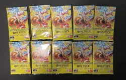 One Piece Adventure on Kami's Island OP15-EB04 10x Booster Pack Bundle - IN HAND - Image 1