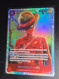 Monkey D. Luffy OP12-015 SR Legacy of the Master - ONE PIECE - ENGLISH - Image 1
