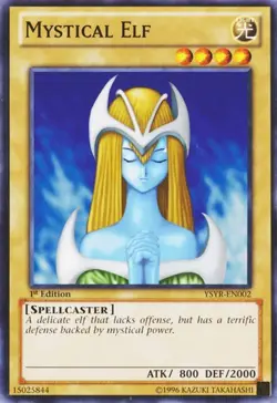 Mystical Elf - YSYR-EN002 - Common - 1st Edition - Lightly Played - Image 1