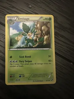 Pokemon TCG Set Of Nine Cards From Black & White, Common/uncommon/rare - Image 2