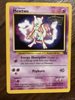 Mewtwo Movie Promo Card 03/53 WOTC Includes Electabuzz Promo - Image 1