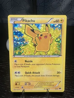 Pokemon Pikachu TCG Holo Card Promo 5/12 McDonald's - Image 1