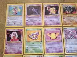 Pokemon Cards Lot, & Various Sets Lot Of 15 Pokemon Cards. Various Year. - Image 3