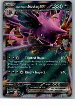 Team Rocket's Nidoking ex Promo SV: Scarlet & Violet Promo Cards 217 - Image 1