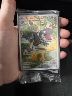 Tyrunt 070 Promo Card SEALED Prefect Order Etb Promo Full Art NM - Image 1