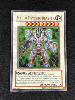 YUGIOH HYPER PSYCHIC BLASTER CRMS-EN042 1ST ULTRA NM - Image 1