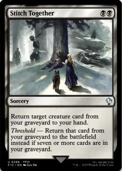 Stitch Together - Commander: Final Fantasy - 286 NM - Image 1