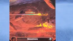 Mountain 0265 Full Art Foil Land Edge Of Eternities EOE MTG Magic The Gathering - Image 3